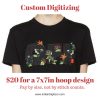 50% off on Tokidoki machine embroidery designs - 7 individual characters for 4in hoop size - resizable with a free software - Set 1 of 5.