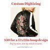 50% off on Tokidoki machine embroidery designs - 7 individual characters for 4in hoop size - resizable with a free software - Set 1 of 5.