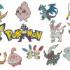 75% off - Pokemon machine embroidery designs for 4x4in hoop - resizeable with a freely downloadable software.